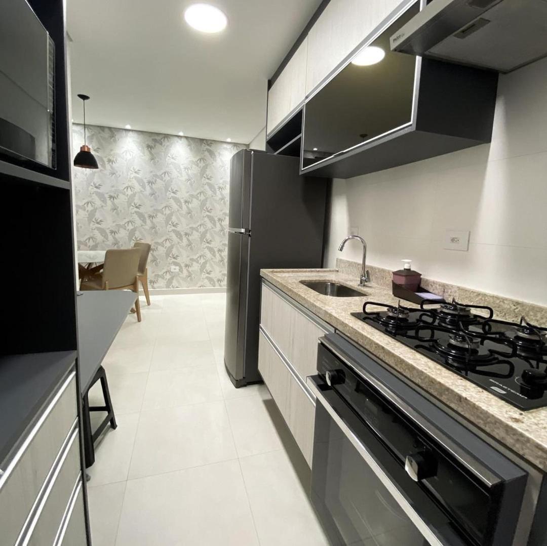 פראייה גראנדה Apartamento No Boqueirao, Perto Praia Com Piscina מראה חיצוני תמונה